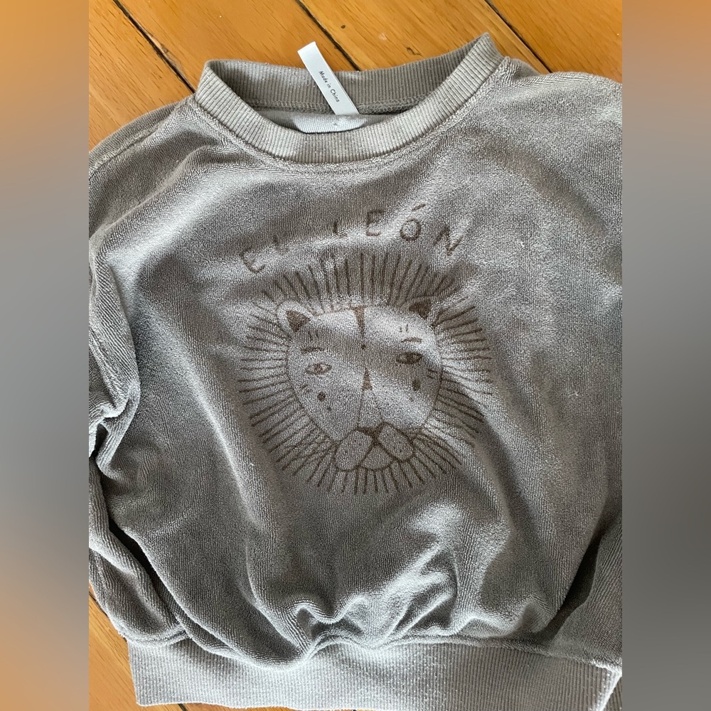 Rylee and Cru terry sweatshirt, 2/$20! 12-18 mth